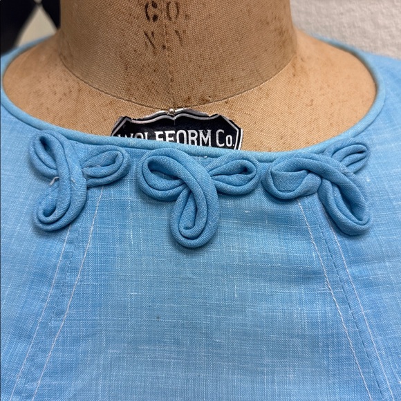 True Vintage Blue A-Line Dress - Picture 2 of 4